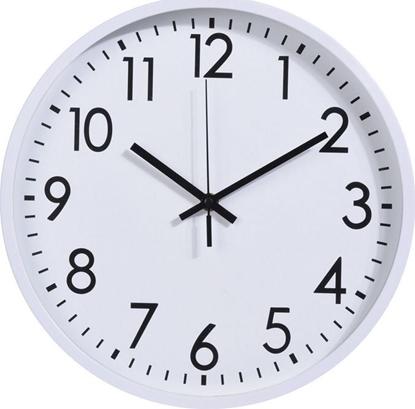 Picture of KMTP Zegar cienny nowoczesny okrgy 30 cm Biay