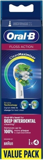 Picture of Kocówka Oral-B Oral-B Kocówki Floss Action Clean Maximiser 4szt