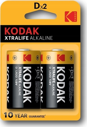Attēls no Kodak Bateria Max D / R20 2 szt.