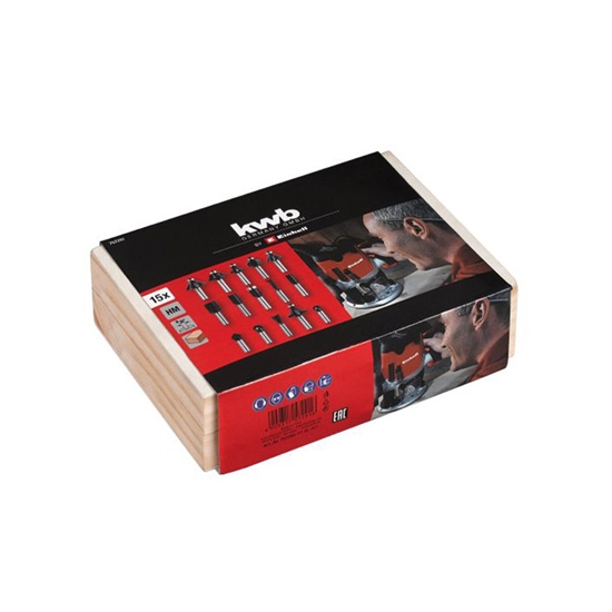 Picture of Koka frēžu komplekts KWB 15gb