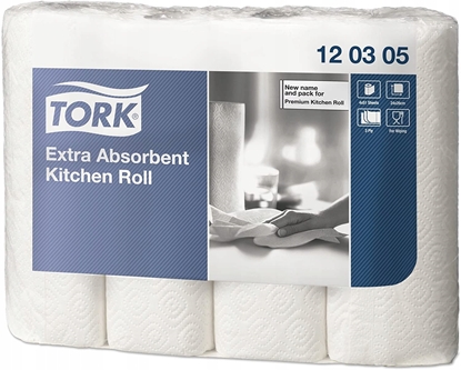 Picture of Tork Køkkenrulle Tork Extra Soft 3-lags K1 120305 12,2m 48rul/kar - (48 ruller pr. pakke)