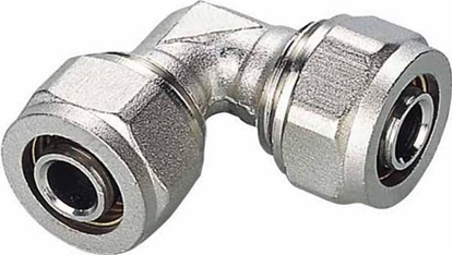 Picture of KOLANO PEX-AL-PEX CHROM 16*16 PODWÓJNE