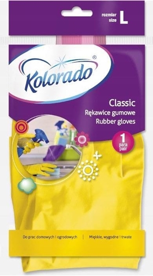 Picture of Kolorado Kolorado - Gumowe rkawiczki gospodarcze, óte - L