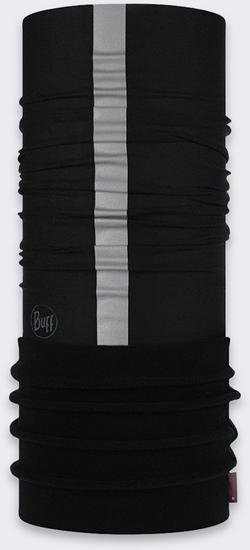 Picture of Komin Buff Safety Polar Reflective Black