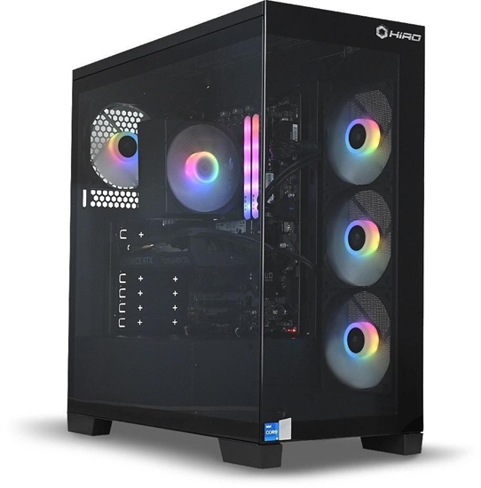 Изображение Komputer Hiro HIRO Aurora, Ryzen 5 7600, 16 GB, RTX 5060, 1 TB M.2 PCIe Windows 11 Home