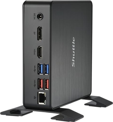 Attēls no Komputer Shuttle Shuttle NC40U3 komputer typu barebone 0.84L sized PC Czarny i3-1215U Intel SoC