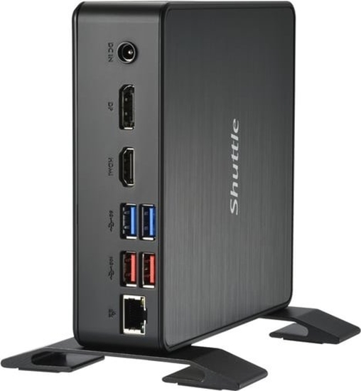 Picture of Komputer Shuttle Shuttle NC40U3 komputer typu barebone 0.84L sized PC Czarny i3-1215U Intel SoC