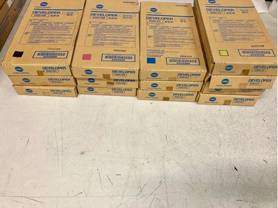 Picture of Konica Minolta Developer Konica Minolta 614C Cyan A3VX900