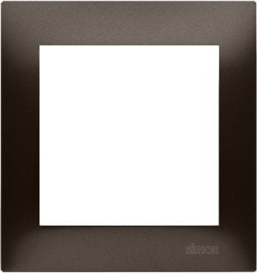 Picture of Kontakt-Simon Ramka 1-krotna 54 Premium do puszek karton-gips brz mat metalizowany (DRK1/46)