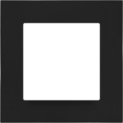 Attēls no Kontakt-Simon Ramka pojedyncza czarny mat Simon 55 TR1/149 Kontakt-Simon