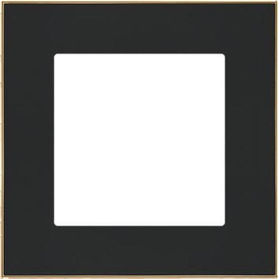 Изображение Kontakt-Simon Ramka pojedyncza Kontakt-Simon 55 TRD1.166/149 DUO czarna/zota