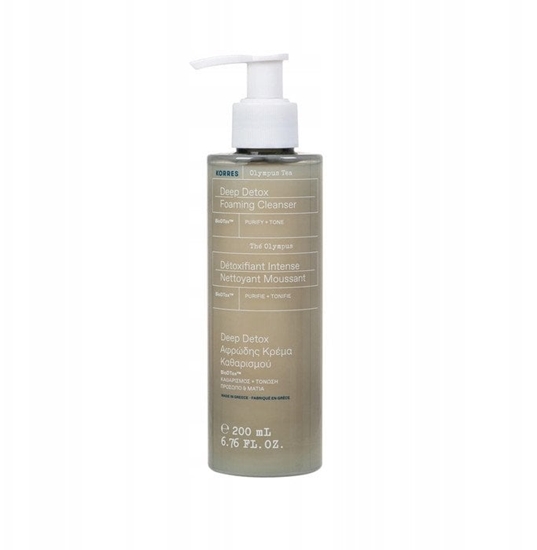 Picture of KORRES_Olympus Tea Detox oczyszczajca pianka do twarzy 200ml