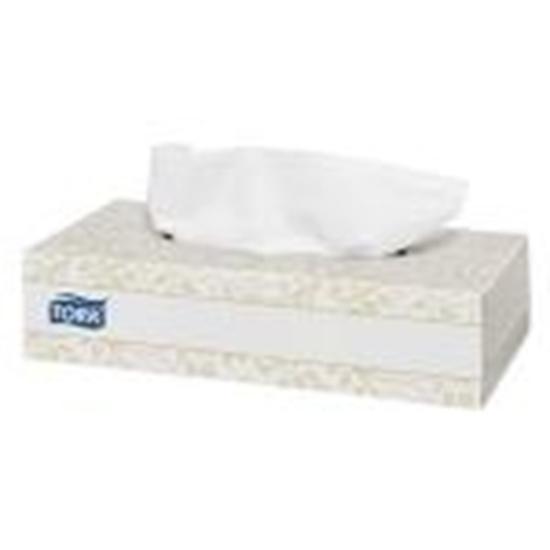 Picture of Kosmētiskās salvetes Tork Premium,  ExtraSoft,  2slāņi, 100salv