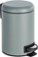 Изображение Kosz na mieci Wenko kosz pedaowy Leman 3 litry 17 x 22,5 x 25 cm stalowoszary