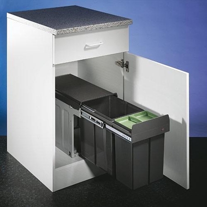 Picture of Kosz na mieci Wesco Kosz na mieci 24l Bio Double Master - Wesco