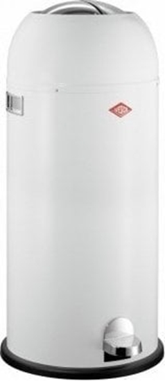 Picture of Kosz na mieci Wesco Kosz na mieci biay Kickmaster Maxi 40l Wesco
