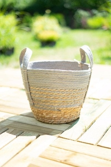 Изображение Kosz z trawy morskiej L 28x23cm