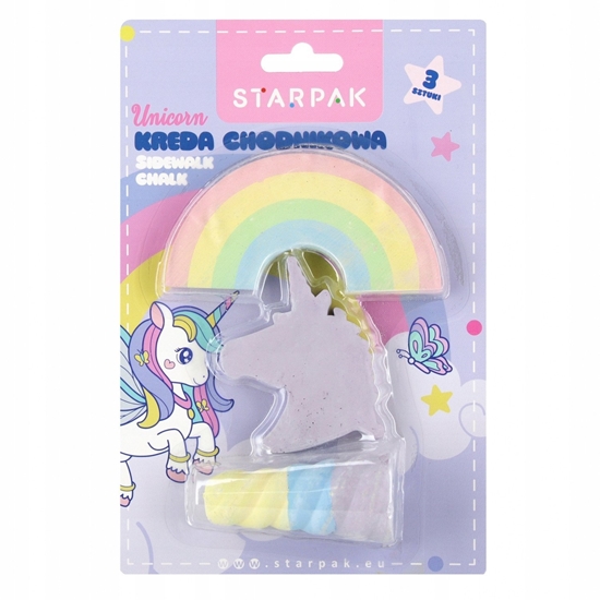 Picture of KREDA CHODNIKOWA 3SZT UNICORN MIX STK B/C 12/144