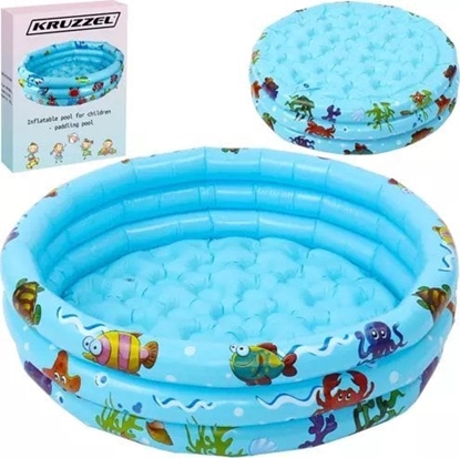 Attēls no Kruzzel Basen dmuchany dla dzieci- brodzik 20932