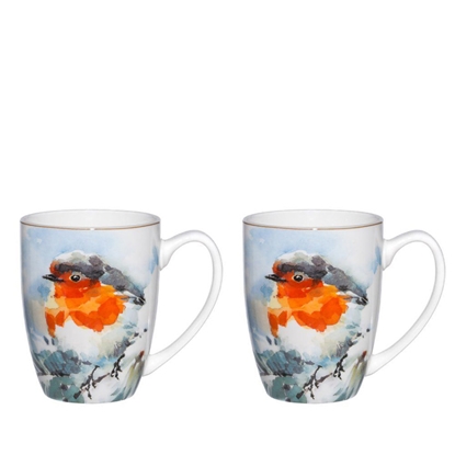 Attēls no Krūze Winteria robin 330ml 2gab.