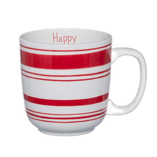 Picture of Krūze Winteria Ziemassvētku sarkana 300ml 4-veidi