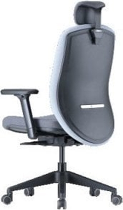 Attēls no Krzeso biurowe Brother Up Up Athene ergonomic office chair Black, Grey + Blue fabric