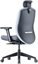Attēls no Krzeso biurowe Brother Up Up Athene ergonomic office chair Black, Grey + Blue fabric