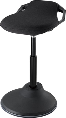 Attēls no Krzeso biurowe Deltaco DELTACO OFFICE Kd reguliuojamo aukio , 360 apsisukimas;, juoda / DELO-0303