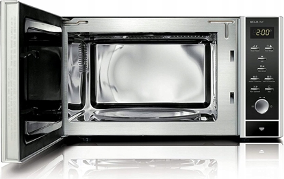Attēls no Kuchenka mikrofalowa Caso Caso | Microwave orkait | MCG 25 | Free standing | 25 L | 900 W | Convection | Grilis | Juodas