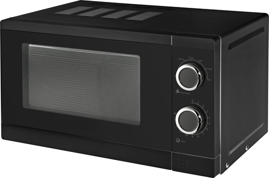 Изображение Kuchenka mikrofalowa PKM Hausgeräte PKM Mikrowelle MW700-17UB2B  17L/700W  bk