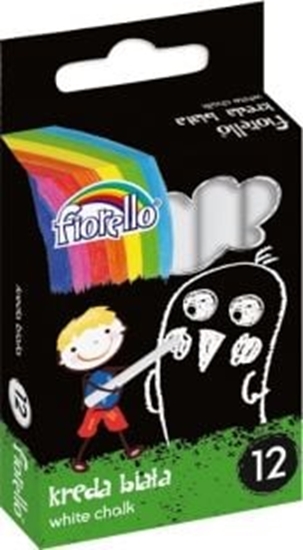 Изображение KW Trade Kreda szkolna biaa FIORELLO 12 szt