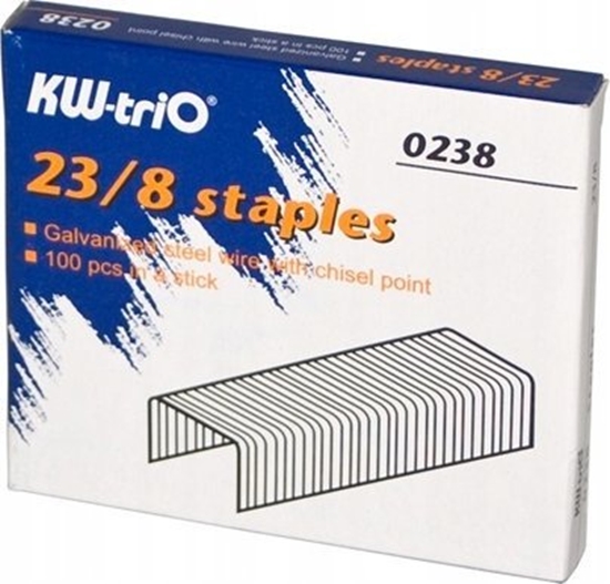 Picture of KW-TRIO Zszywki KW-triO 23/8 0238 30 - 50 kart 1000 szt