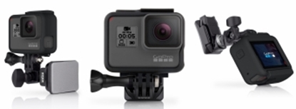 Picture of Ķiveres stiprinājumi GoPro Helmet front + Side Mount