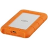 Picture of LaCie Rugged USB-C 4000GB Orange,Silver external hard drive