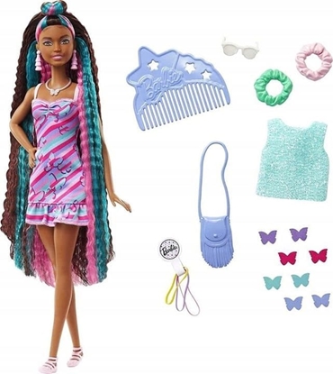Attēls no Lalka Barbie Mattel Totally Hair z dugami wosami HCM91