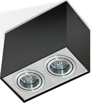 Picture of Lampa sufitowa Azzardo Oprawa natynkowa kwadratowa czarna AZzardo ELOY 2 AZ1355