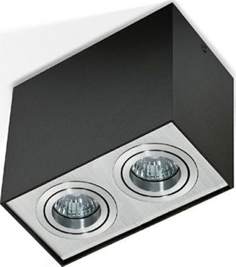 Picture of Lampa sufitowa Azzardo Oprawa natynkowa kwadratowa czarna AZzardo ELOY 2 AZ1355