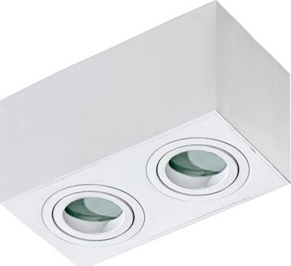 Picture of Lampa sufitowa Azzardo Oprawa sufitowa kopua biaa AZzardo BRANT 2 SQUARE AZ2826