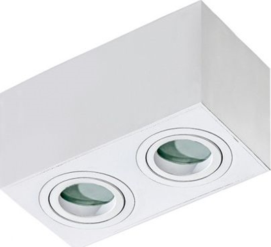 Picture of Lampa sufitowa Azzardo Oprawa sufitowa kopua biaa AZzardo BRANT 2 SQUARE AZ2826