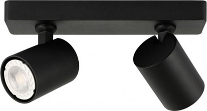 Attēls no Lampa sufitowa Italux Spot czarny Italux Lumsi SPL-2071-2-MB-BL