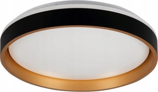 Picture of Lampa sufitowa Kanlux Kanlux Soln 37324 plafon lampa sufitowa 1x17,5W LED 4000K czarny/zoty