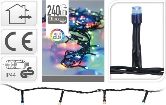 Изображение Lampki choinkowe 240 LED kolorowe