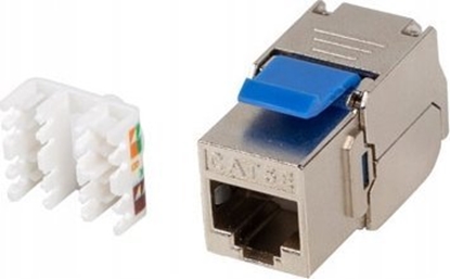 Изображение Lanberg Modu Keystone Lanberg gniazdo RJ45 -> LSA beznarzdziowy FTP kat.5e