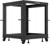 Picture of Lanberg Open Rack 19" 12U 600X600-1100 ADJUSTABLE BLACK