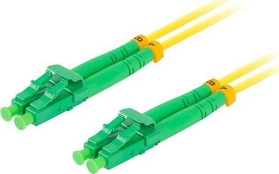 Изображение Lanberg PATCHCORD WIATOWODOWY SM LC/APC-LC/APC DUPLEX 3.0MM LSZH G657A1 2M ÓTY LANBERG