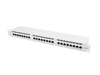 Изображение Lanberg 19" Patchpanel 1U 24-Port CAT.6 FTP geschirmt gr