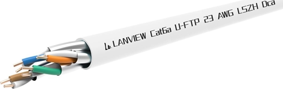 Изображение Lanview Cat6a U-FTP 4x2xAWG23 LSZH