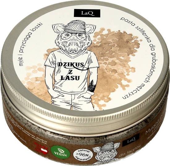 Picture of LaQ LaQ Body Scrub&Wash Peeling myjcy do ciaa dla facetów "Dzikus z lasu" 200ml