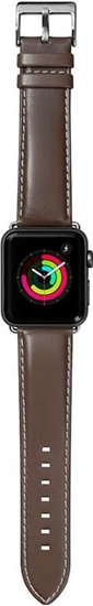 Picture of Laut Laut Oxford Watch Strap - Pasek z prawdziwej skóry do Apple Watch 42/44 mm (Espresso)