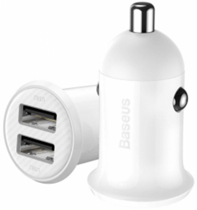 Изображение Lādētājs Baseus 2 x USB-A White